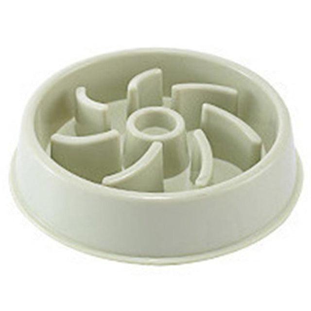 White plastic component with a central gear-like structure on a white background