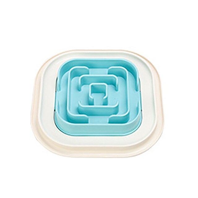 Pet Feeder Portable Feeding Food Bowls Puppy Dog Cats Slow Down Eating Feeder Dish Bowl Prevent Obesity Dogs Bowl Accessories-5